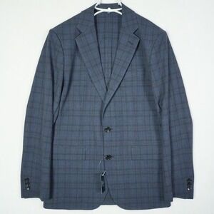 J. Crew Thompson Windowpane Performance Plaid Sport Coat Blazer Men Size 36R